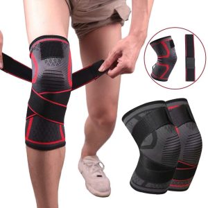 Bảo hộ đầu gối cao cấp có đai phụ